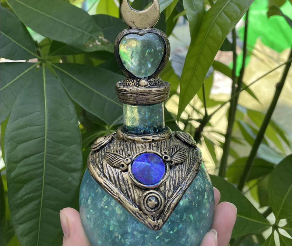 Mystical Lunar Potion Bottle