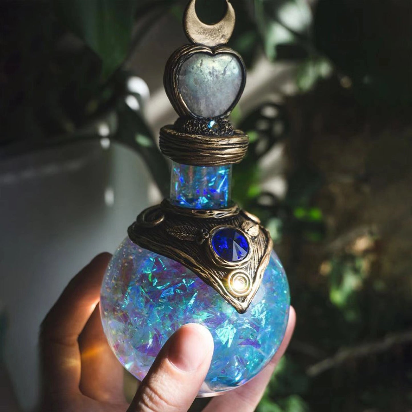 Mystical Lunar Potion Bottle