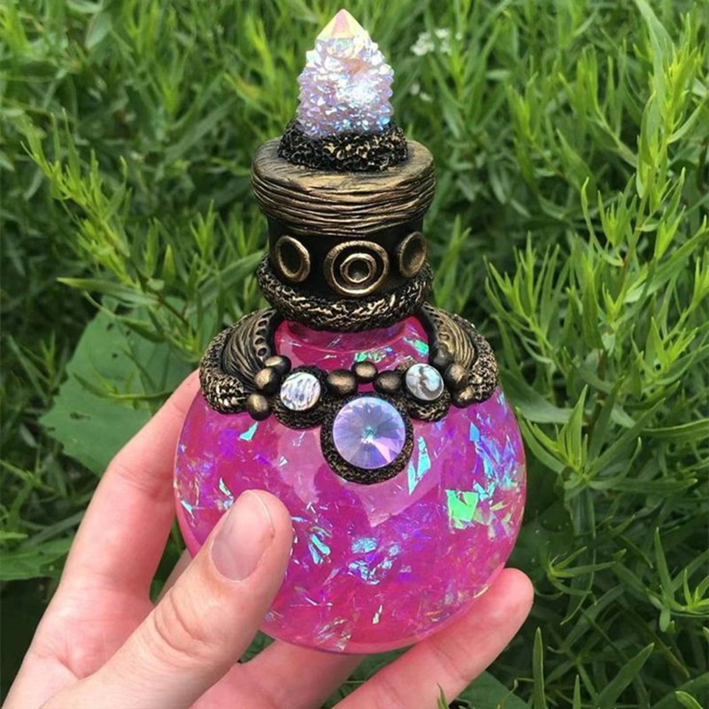 Mystical Lunar Potion Bottle