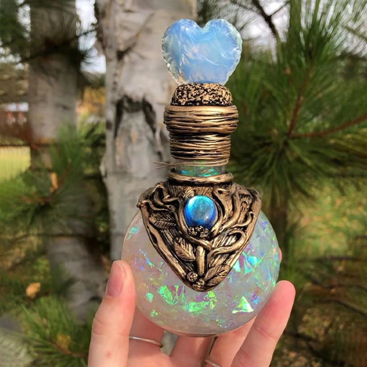 Mystical Lunar Potion Bottle